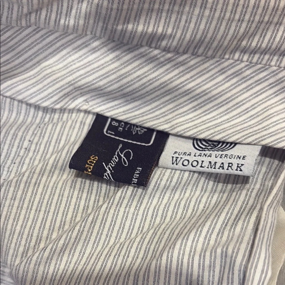 Black Dress Pants with Classic Straight-Leg Cut - Picture 3 of 10